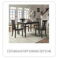 COS-BEAUFORT DINING SET (1+4)